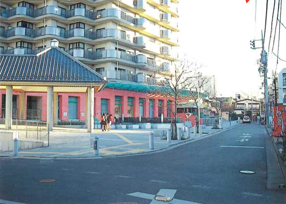 南側道路（3.64m→4.82mに整備）従後写真