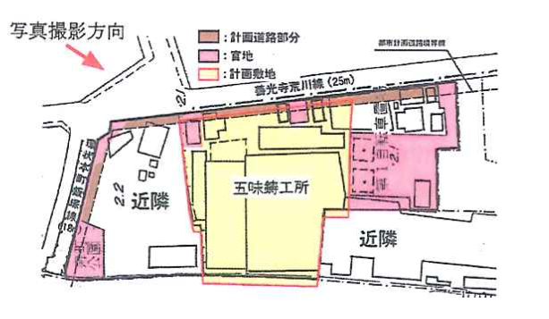 従前現況土地利用図